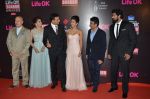 Anupam Kher, Rana Daggubati, Akshay Kumar, Taapsee Pannu, Bhushan Kumar at Life Ok Screen Awards red carpet in Mumbai on 14th Jan 2015